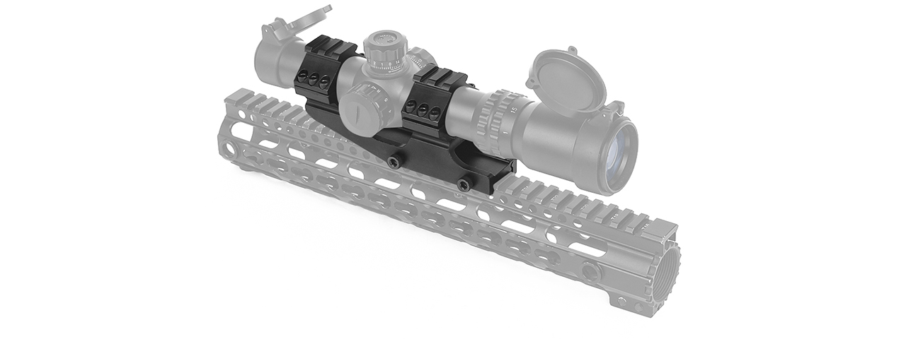 ACW Top Rail Extended Cantilever Quick Detach Scope Mount - Click Image to Close