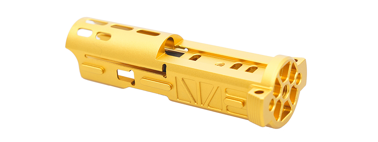 Atlas Custom Works Lightweight CNC Aluminum Bolt for AAP-01 GBB Pistol (Gold)