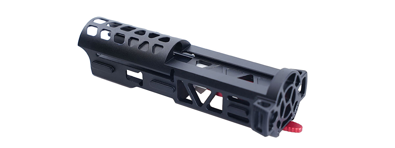 Atlas Custom Works Lightweight CNC Aluminum Advanced Bolt with Selector Switch for AAP-01 GBB Pistol (Black)