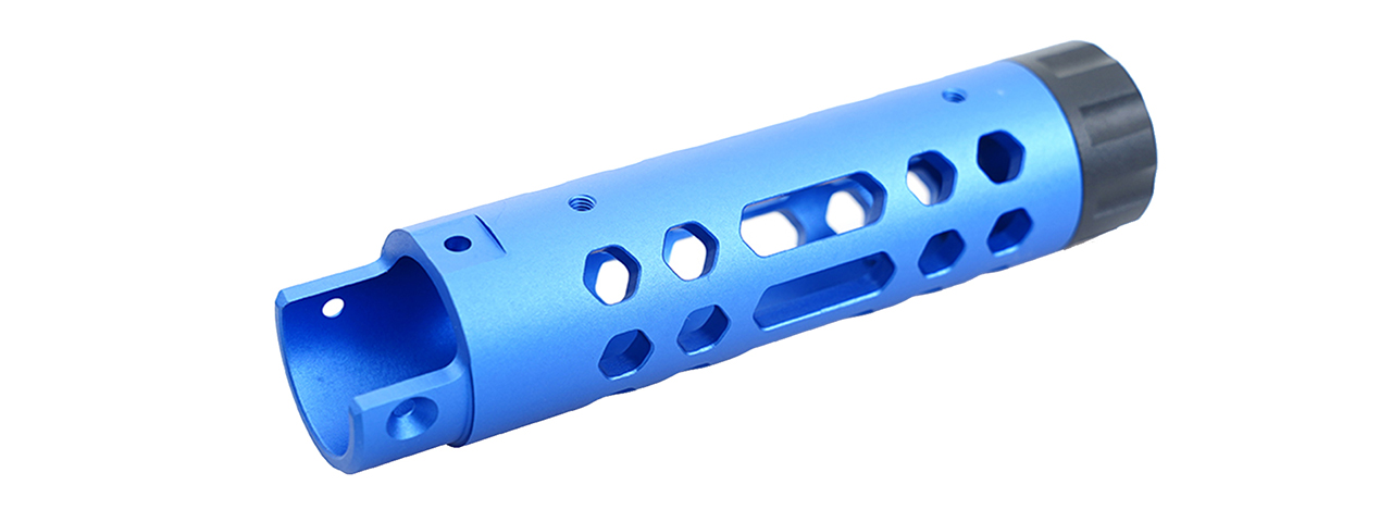 Atlas Custom Works AAP-01 Aluminum Outer Barrel Type A (Blue) - Click Image to Close