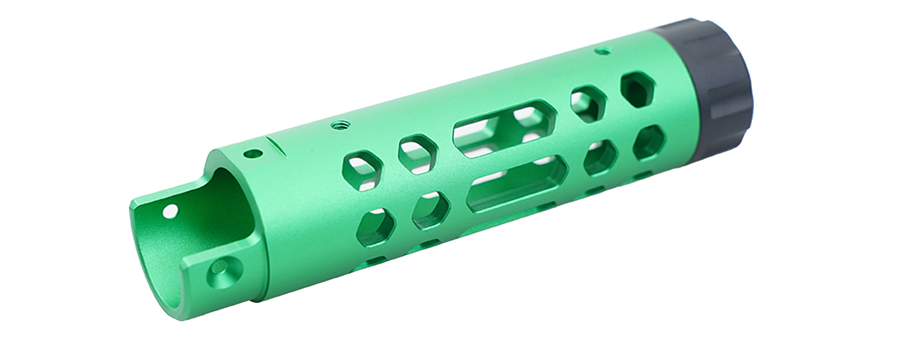 Atlas Custom Works AAP-01 Aluminum Outer Barrel Type A (Green) - Click Image to Close