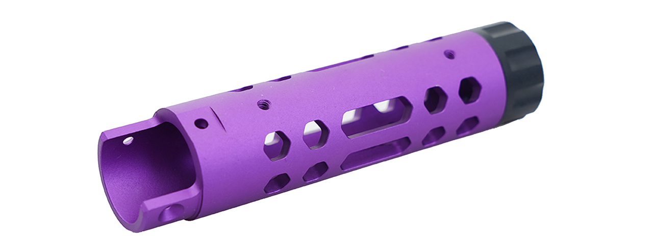 Atlas Custom Works AAP-01 Aluminum Outer Barrel Type A (Purple) - Click Image to Close