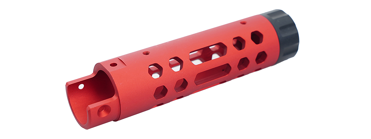 Atlas Custom Works AAP-01 Aluminum Outer Barrel Type A (Red) - Click Image to Close