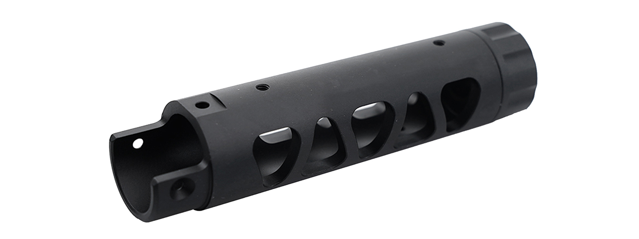 Atlas Custom Works AAP-01 Aluminum Outer Barrel Type D (Black) - Click Image to Close