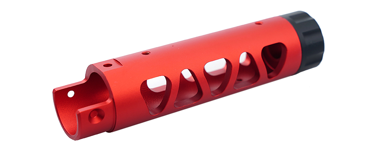 Atlas Custom Works AAP-01 Aluminum Outer Barrel Type D (Red) - Click Image to Close