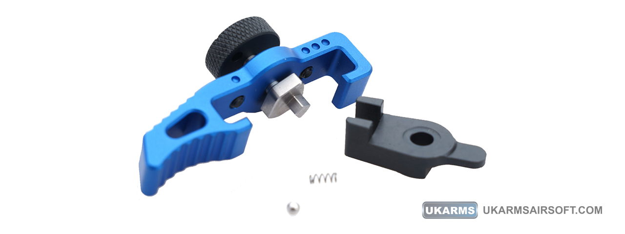 Atlas Custom Works Type 1 Selector Switch Charging Handle for Action Army AAP-01 Gas Blowback Pistols (Color: Blue)