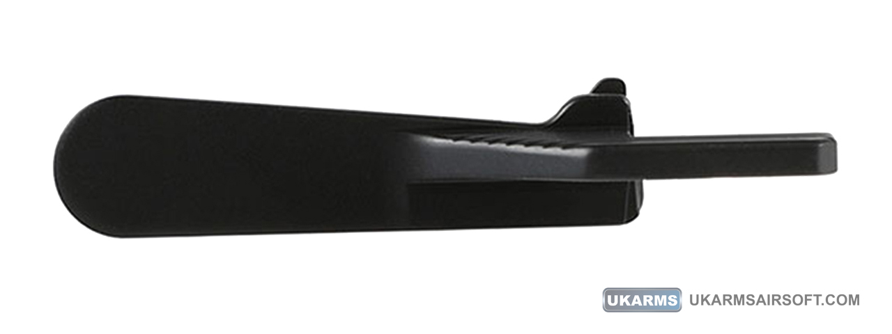 Atlas Custom Works Stainless Steel Type 2 Extended Slide Stop for Hi-Capa Airsoft Gas Blowback Pistols (Color: Black)