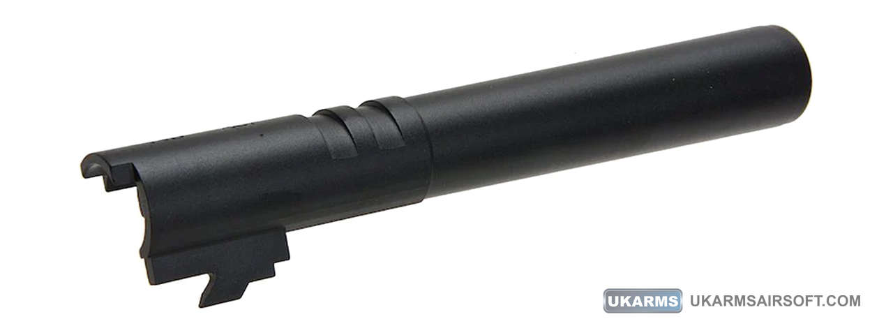 Atlas Custom Works Aluminum Outer Barrel for TM Hi-Capa 5.1 Airsoft GBB Pistols (Color: Black)