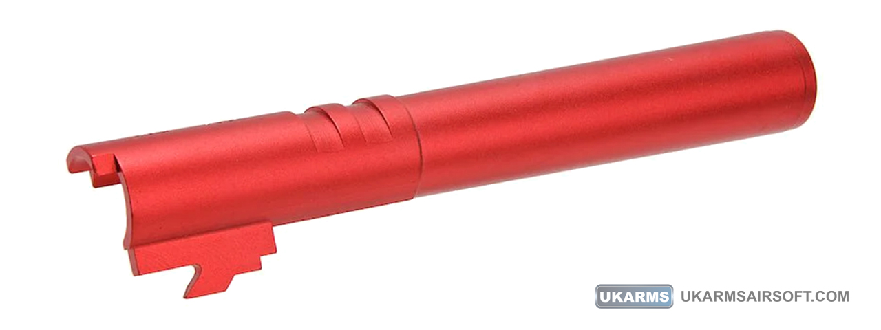 Atlas Custom Works Aluminum Outer Barrel for TM Hi-Capa 5.1 Airsoft GBB Pistols (Color: Red)