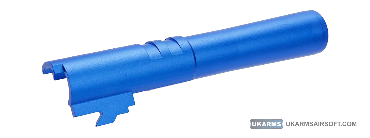 Atlas Custom Works Aluminum Outer Barrel for TM Hi-Capa 4.3 Airsoft GBB Pistols (Color: Blue)