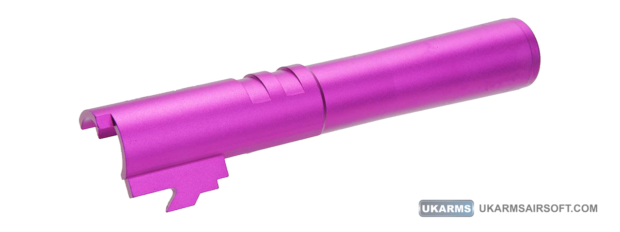 Atlas Custom Works Aluminum Outer Barrel for TM Hi-Capa 4.3 Airsoft GBB Pistols (Color: Purple)