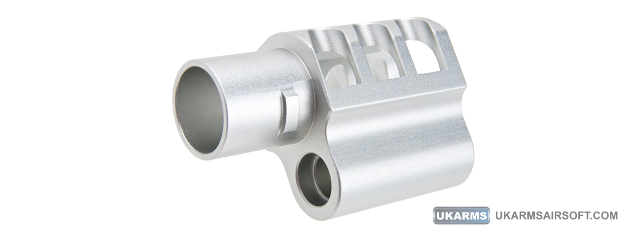 Atlas Custom Works Type 7 Compensator for Tokyo Marui 1911 Airsoft Pistols (Color: Silver)