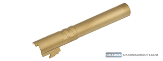 Atlas Custom Works Aluminum Outer Barrel for TM Hi-Capa 5.1 with 11mm Threads (Color: Gold)