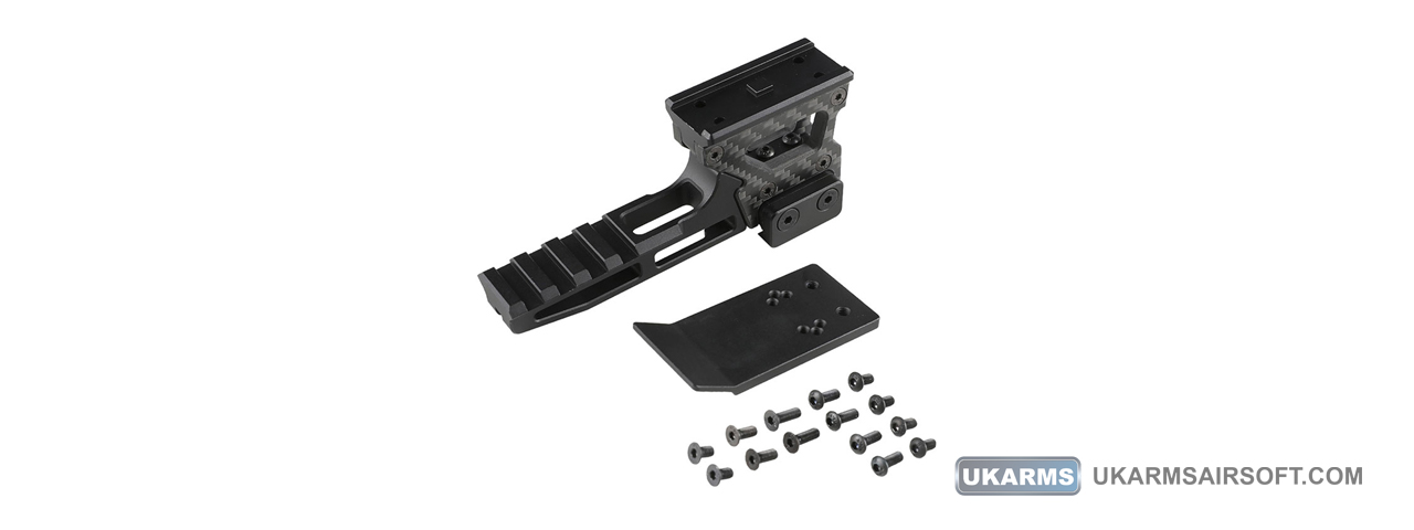 Atlas Custom Works Modular Optics Mount (Color: Black) - Click Image to Close