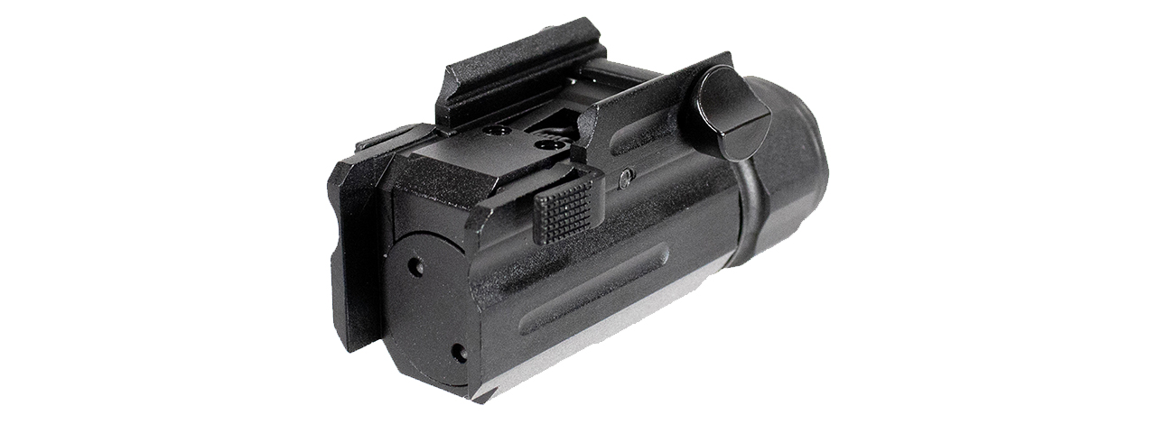 AIM Sports Compact 3W 500 Lumen Weapon Light w/ QRM Color Lense Filter - Click Image to Close