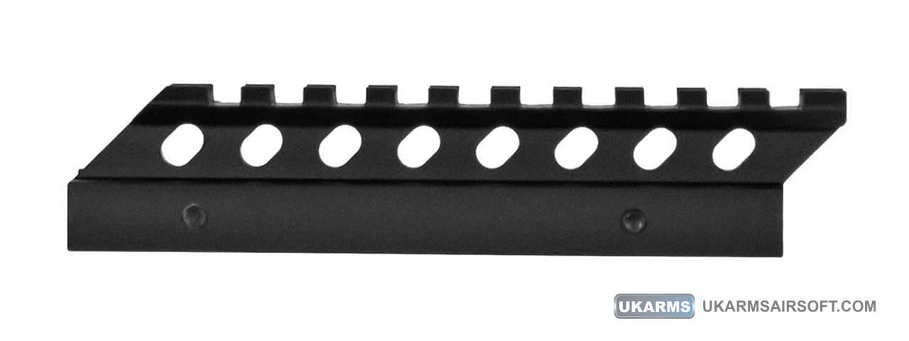 Aim Sports 3/4 High 5" Long Riser Mount (Color: Black) - Click Image to Close