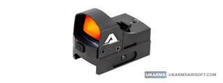 AIM Sports 1x24 Sub-Compact Pistol Red Dot Sight with Push Button Activation (Color: Black)