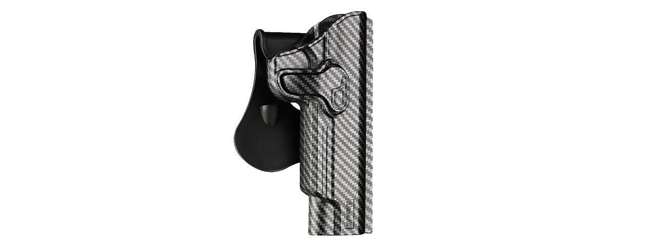 Amomax 1911 Right Handed Holster (Carbon Fiber)