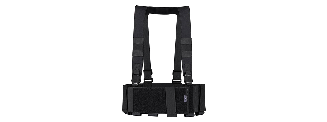 Amomax High Speed 9 Pouch Chest Rig - (Black)