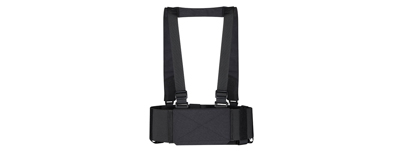 Amomax High Speed 9 Pouch Chest Rig - (Black)