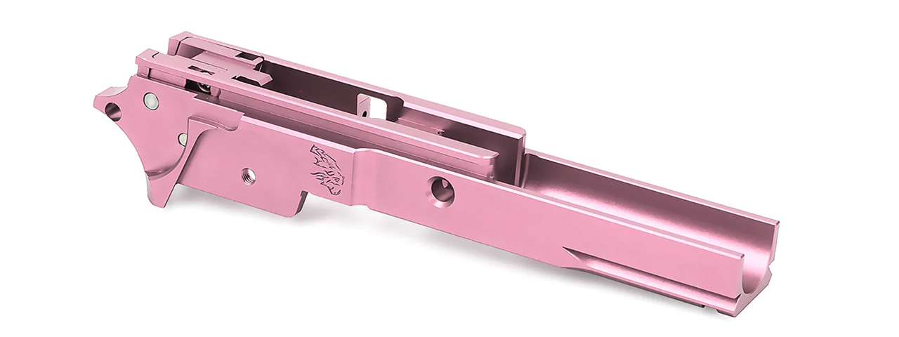 Airsoft Masterpiece EDGE LimCat "BattleCat" Tokyo Marui Hi Capa GBB 3.9 Aluminum Frame - (Pink)