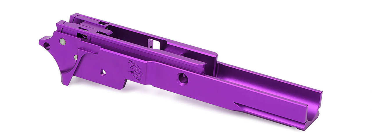 Airsoft Masterpiece EDGE LimCat "BattleCat" Tokyo Marui Hi Capa GBB 3.9 Aluminum Frame - (Purple)