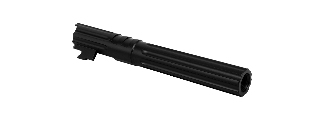 Airsoft Masterpiece Edge "WARP" Aluminum Outer Barrel for 5.1 Hi Capa (Black)