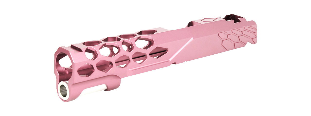 Airsoft Masterpiece Edge "SHIELD" Aluminum Slide for 5.1 Hi Capa (Pink)