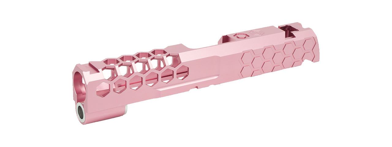 Airsoft Masterpiece Edge "HIVE" Aluminum Slide for 4.3 Hi Capa (Pink)