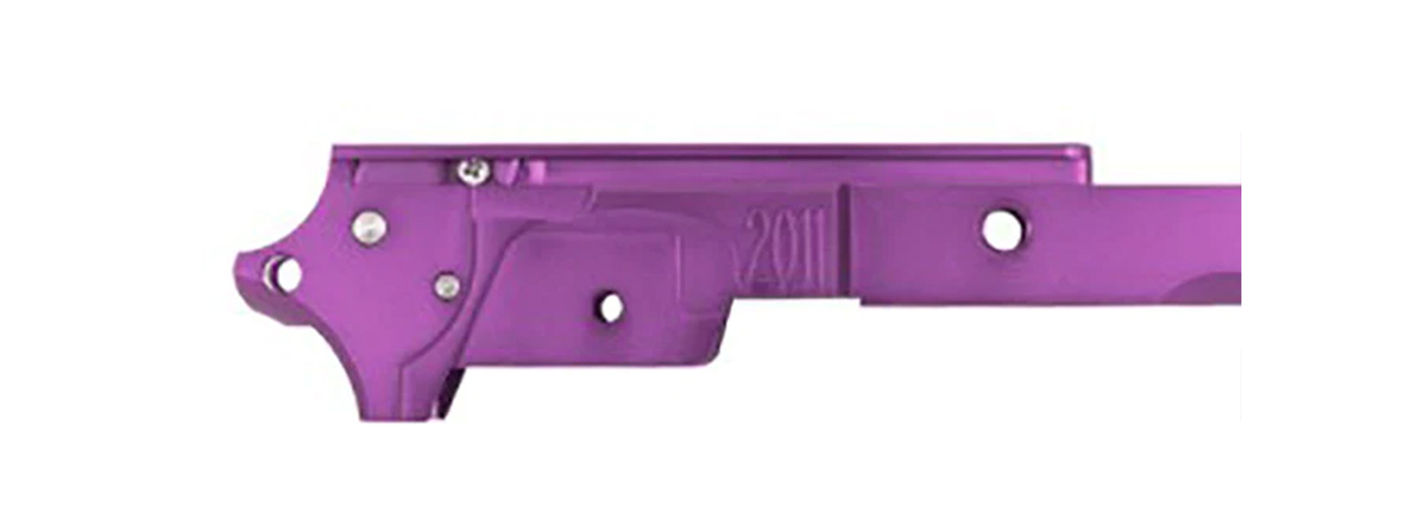 Airsoft Master S-Style 3.9 Aluminum Advance Frame - (Purple)