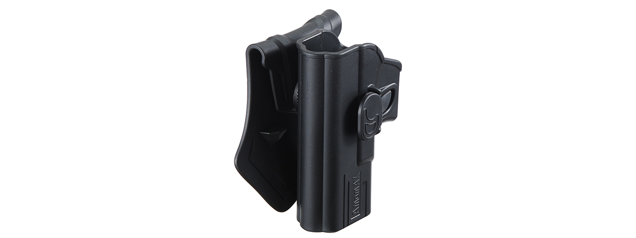 Amomax Left Handed Tactical Holster for Glock 19/23/32 (Black) - Click Image to Close
