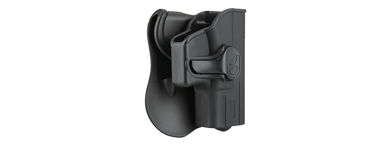 Amomax Right Handed Tactical Holster for Glock 26/27/33 (Black)