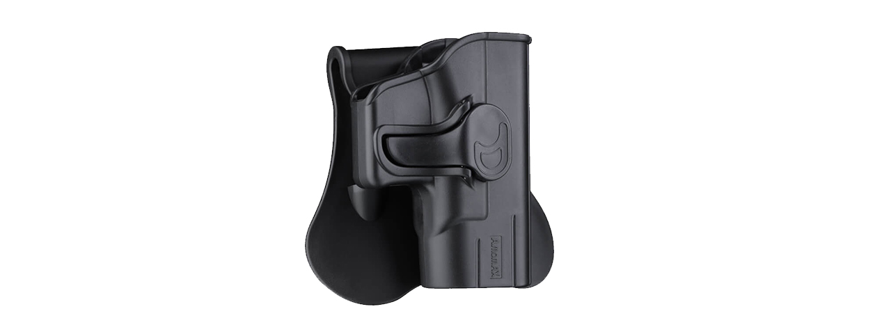 Amomax Right Handed Tactical Holster for Glock 43 (Black)