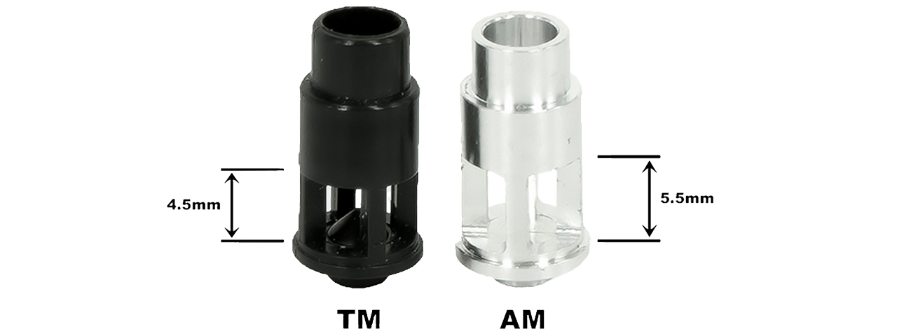 Airsoft Masterpiece Aluminum High-Flow Nozzle Valve - Click Image to Close