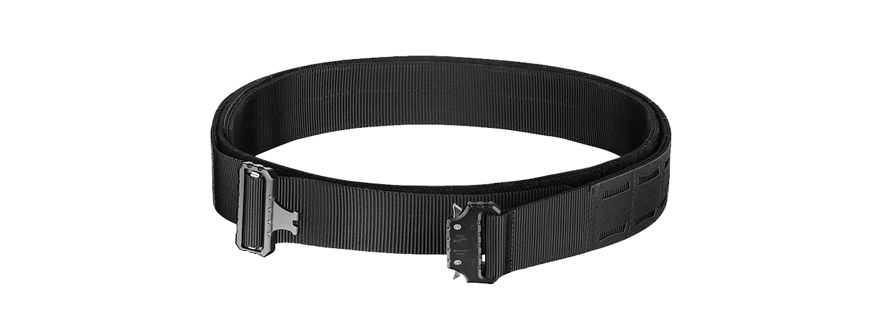 Amomax Greyhawk 1.75" Molle Double Belt (XL)(BLK)