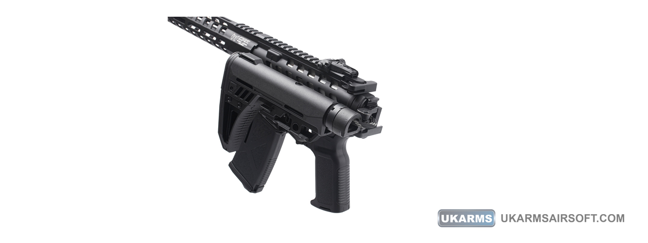 Arcturus x C.A.T. AR-15 Legend 8.5" Airsoft AEG Rifle (Color: Black) - Click Image to Close