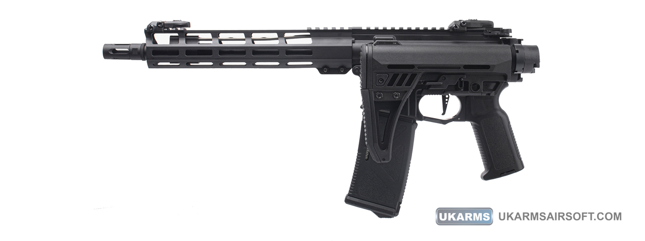 Arcturus x C.A.T. AR-15 Explorer 10" Airsoft AEG Rifle (Color: Black) - Click Image to Close