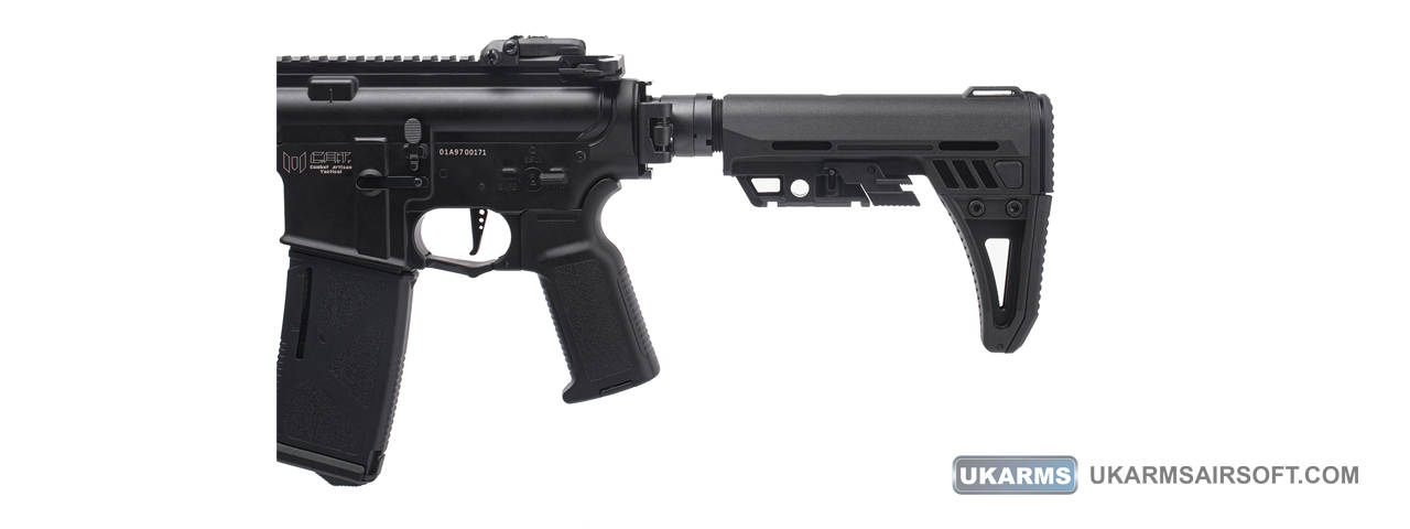 Arcturus x C.A.T. AR-15 Explorer 10" Airsoft AEG Rifle (Color: Black) - Click Image to Close