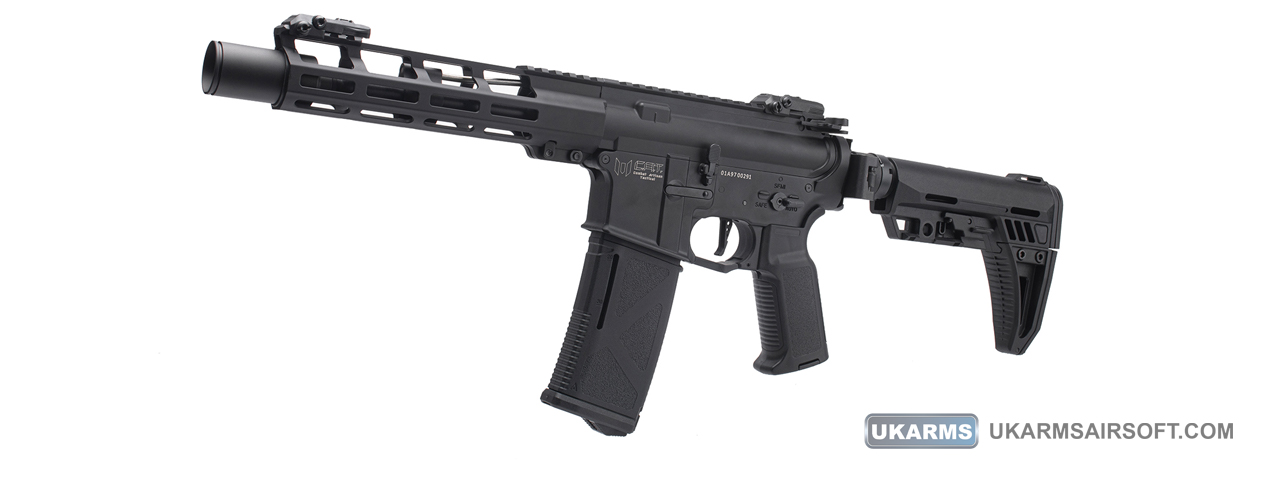 Arcturus x C.A.T. AR-15 Explorer 8.5" Airsoft AEG Rifle (Color: Black) - Click Image to Close