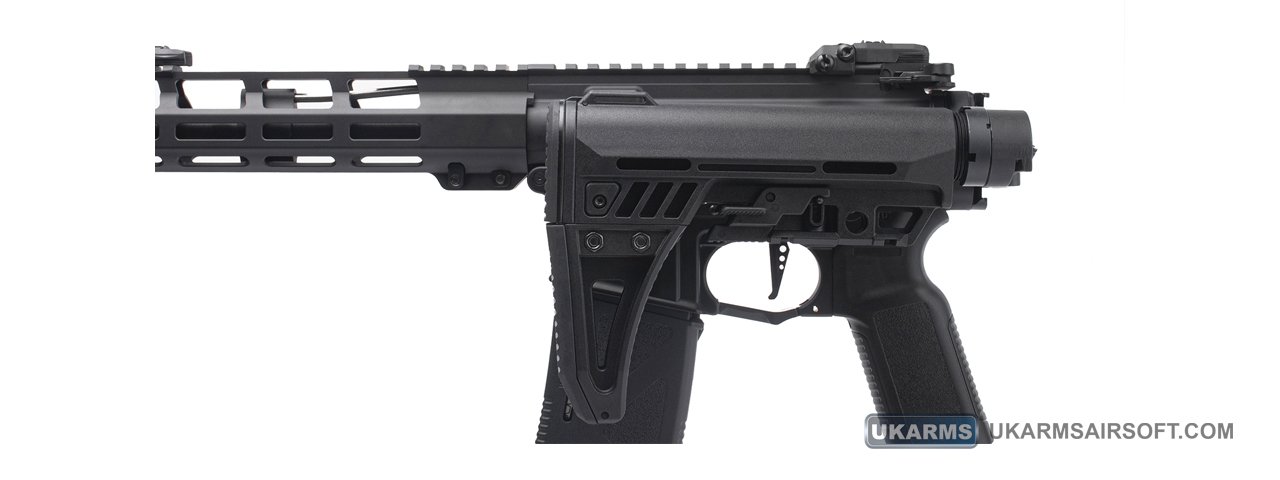 Arcturus x C.A.T. AR-15 Explorer 8.5" Airsoft AEG Rifle (Color: Black) - Click Image to Close