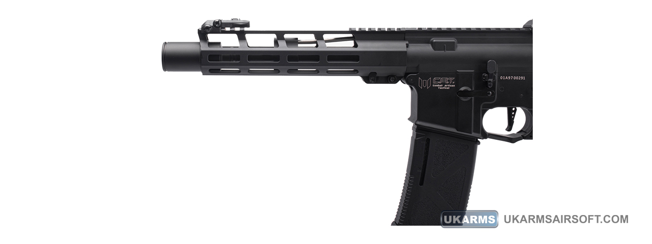 Arcturus x C.A.T. AR-15 Explorer 8.5" Airsoft AEG Rifle (Color: Black) - Click Image to Close