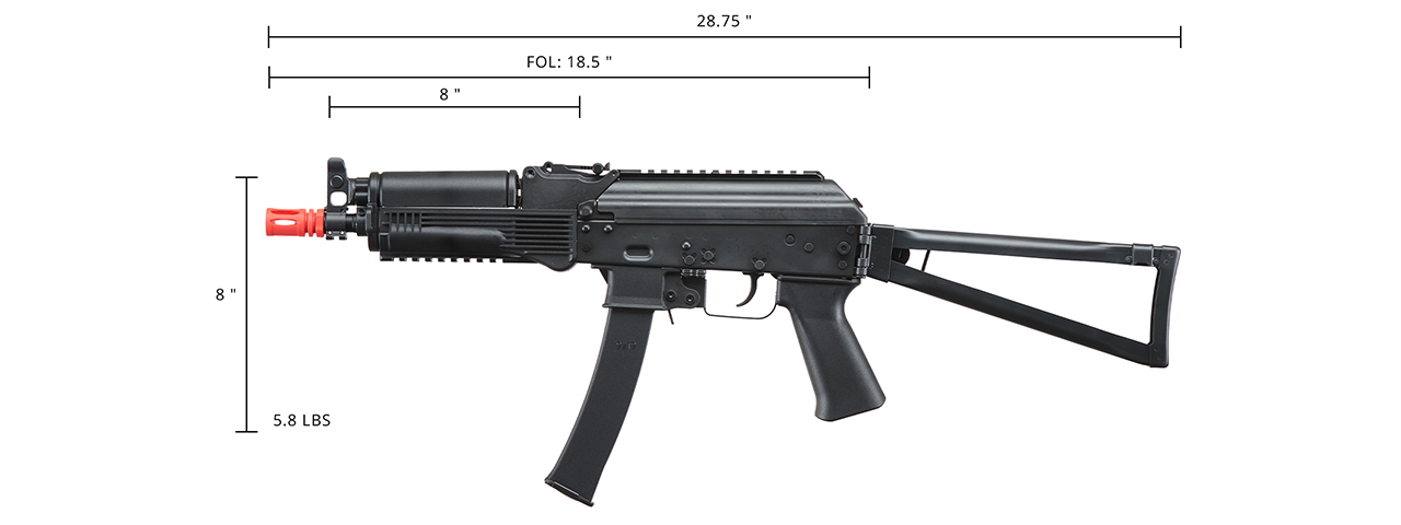 Arcturus Airsoft PP19-01 Vityaz AEG SMG PE - Click Image to Close