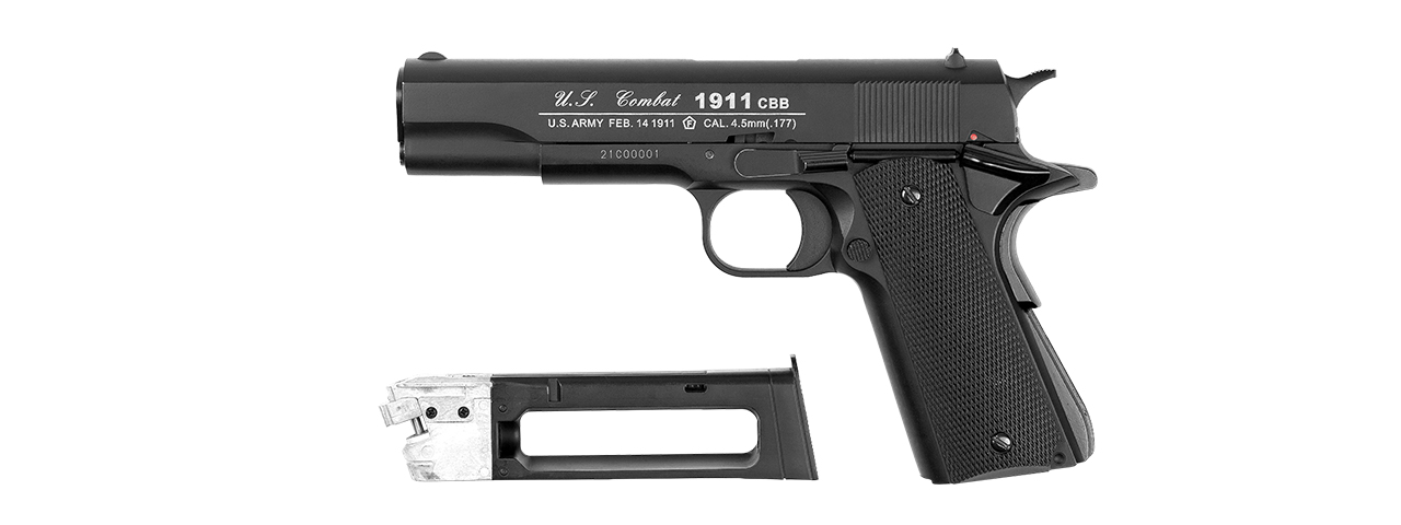 ASG 1911 US-C CO2 Blowback Airgun Pistol - Click Image to Close