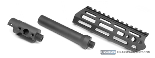 Action Army AAP-01 M-LOK SMG Handguard Kit (Color: Black)