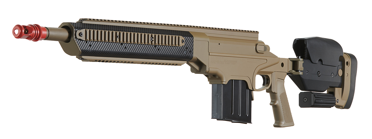 ASG APO Ashbury ASW338LM Spring Bolt Action Sniper Airsoft Rifle (Tan)