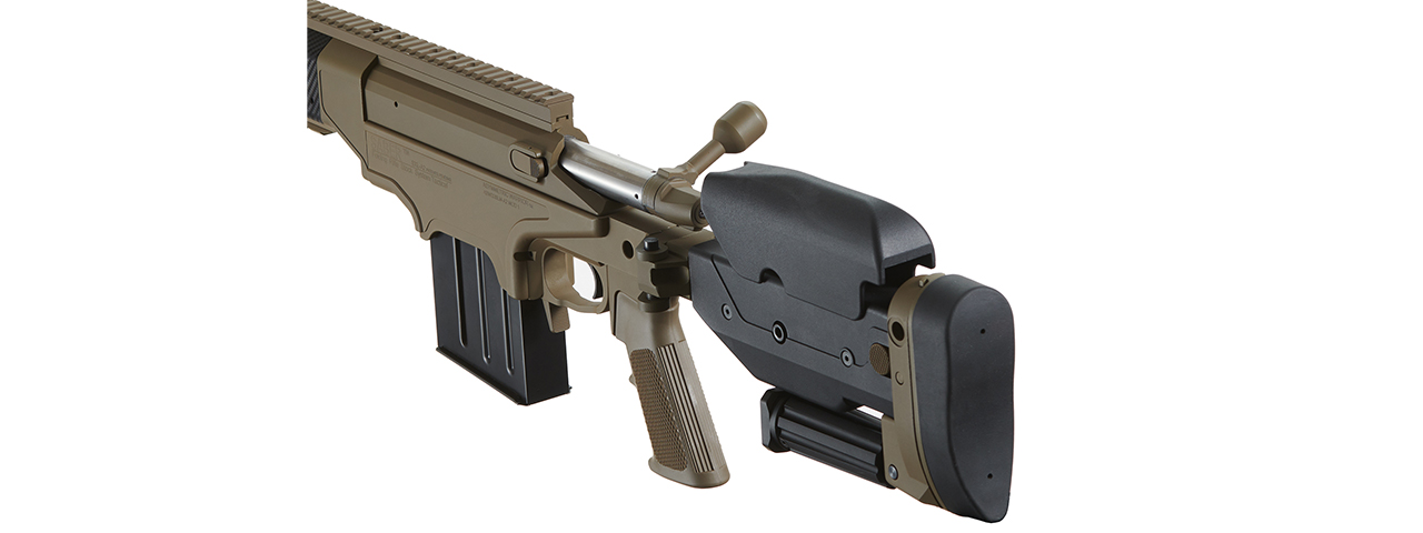 ASG APO Ashbury ASW338LM Spring Bolt Action Sniper Airsoft Rifle (Tan)