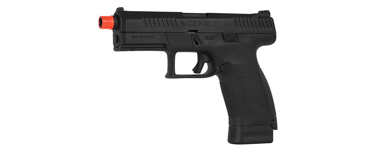 CZ P-10C CO2 Airsoft Pistol GBB - (Black) - Click Image to Close