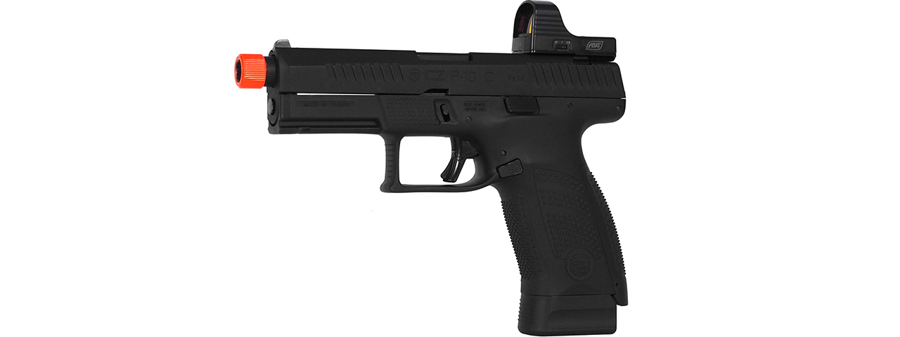 CZ P-10C CO2 Airsoft Pistol GBB - (Black) - Click Image to Close