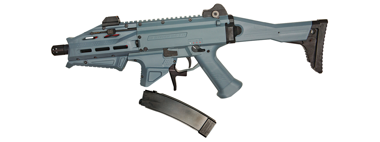 ASG CZ Scorpion EVO 3 ATEK - Two Tone Battleship Grey