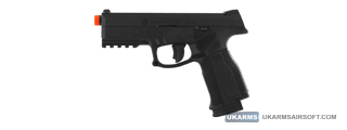 ASG Steyr L9-A2 MF Airsoft Gas Blowback Airsoft Pistol (Color: Black)